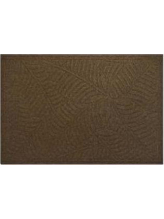 Килим гумовий 45*75*0,2 см з ворсовим покриттям (коричневий)