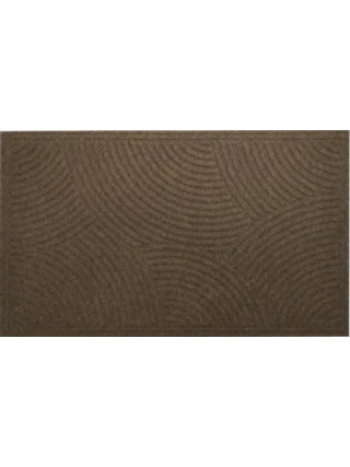 Килим гумовий 60*90*0,2 см з ворсовим покриттям (коричневий)