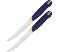 Набір ножів Tramontina Multicolor для стейка зубчатий 127 мм., 2 шт. на блістері