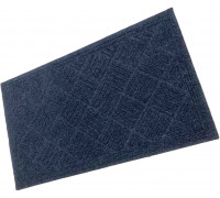 Килим преміальний з гумової крихти 80*120 см, (сірий)