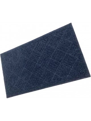 Килим преміальний з гумової крихти 80*120 см, (сірий)