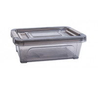 Контейнер універсальний "Smart Box" Practice  0,175л. 12*8*7см (коричневий прозорий/какао)