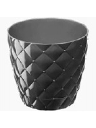 Вазон Elif Plastiс "Ромб" 20*18 см 4. 3 л. (антрацит)