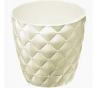 Вазон Elif Plastiс "Ромб" 20*18 см 4. 3 л. (білий)