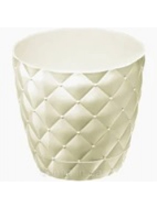 Вазон Elif Plastiс "Ромб" 20*18 см 4. 3 л. (білий)