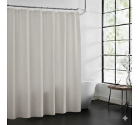 Шторка (фіранка) для душу Dariana PEVA 180*180 см, 12 кілець Frost бежевий