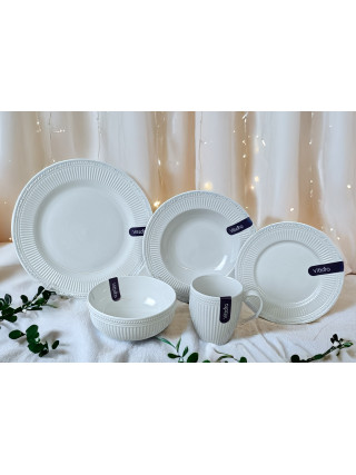 Тарілка обідня Vittora Венера 265 мм порцеляна