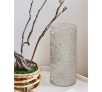 Ваза скляна VITTORA Діамант (прозора) 29.5 см, 
