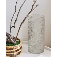 Ваза скляна VITTORA Діамант (прозора) 29.5 см, 