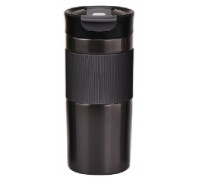 Термокухоль Ardesto Comfort 450мл, нержавіюча сталь, чорний