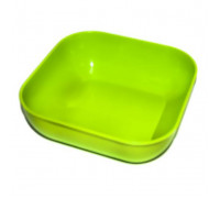 Салатник пластиковий, квадратний 2 л, 20*20*7 см, Гемопласт (колір мікс)