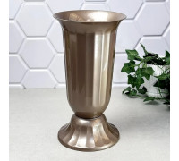 Вазон з підставкою флора 29 (платина)