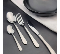 Столовий набір Vinzer Locarno 24 пр. нержавіюча сталь 18/10, 