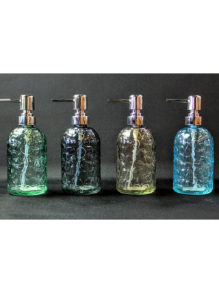 Дозатор для рідкого мила S&T 400 мл., скляний 