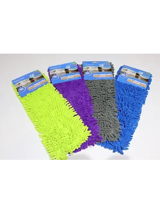 Запаска до швабри - полотера 40*10 см. Feniks EKO LUX  (мікрофібра локшина на підкладці)