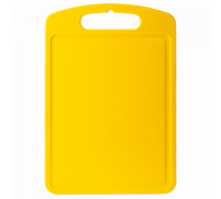 Дошка кухонна пластикова Алеана 35*25 см. (темно  жовта)