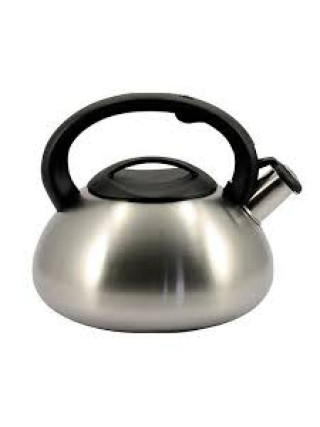 Чайник Zauberg 3,0 л. капсульне дно, нержавіюча сталь, чорна ручка 