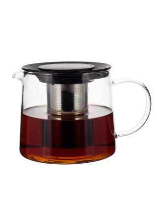 Заварник скляний Kamille 2000 мл. зі з'ємним металевим ситечком