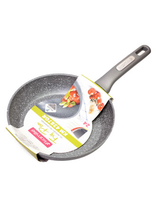 Сковорода Kamille Granite d-22 см з гранітним покриттям, без кришки