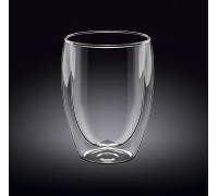 Склянка 300 мл Wilmax Thermo з подвійним дном 