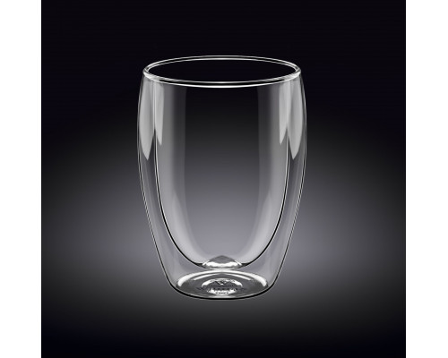 Склянка 300 мл Wilmax Thermo з подвійним дном 