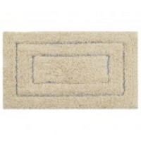 Килимок для підлоги туалетних та ванних кімнат Softa 45x75 TM Dariana бежевий з рамкою