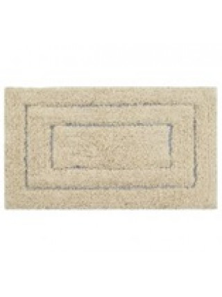 Килимок для підлоги туалетних та ванних кімнат Softa 45x75 TM Dariana бежевий з рамкою