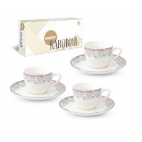 Сервіз кавовий S&T Бернадот 12пр  (чашка 120 мл. блюдце 12,5 см)