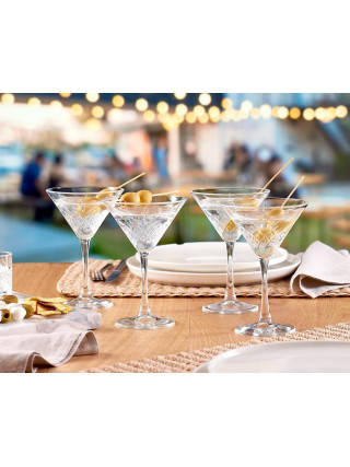 Набір келихів Pasabahce Timeless для мартіні 230 мл 4 шт