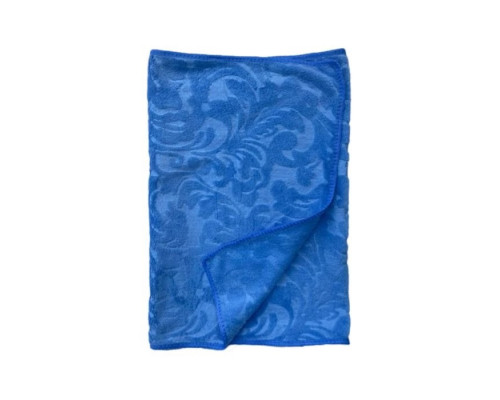 Кухонний рушник Idea Home Flowers Blue мікрофібра 35*75 см
