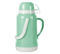 Термос зі скляною колбою Ardesto Gemini Gourmet 2000 мл, пластик, зелений