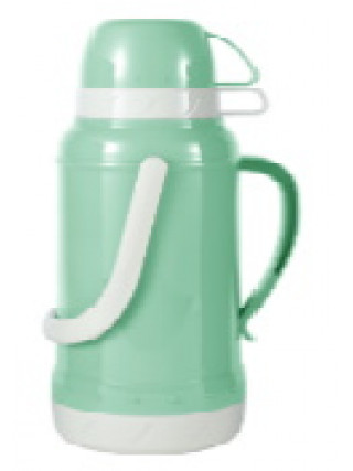 Термос зі скляною колбою Ardesto Gemini Gourmet 2000 мл, пластик, зелений