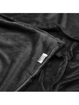Плед Ardesto Flannel 200х220см, 100% поліестер, чорний
