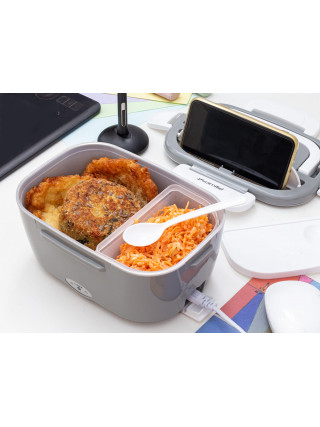 Ланч бокс з підігрівом Kamille 1950 мл. (450 мл., 1500 мл.), електричний,