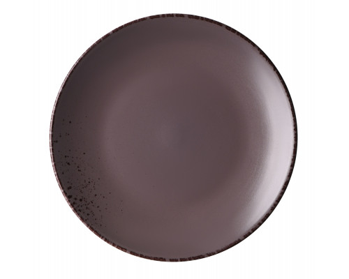 Тарілка обідня Ardesto Lucca Grey brown 26 см., кераміка