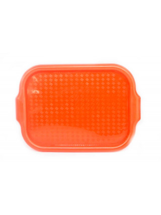 Піднос пластиковий прямокутний європейський 45,5*32,5 см.