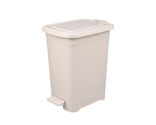 Відро для сміття з педаллю Elif Plastic 25 л., Slim  (сірий) (6)