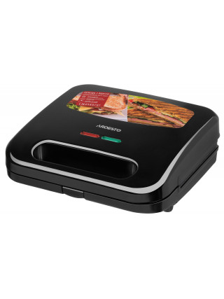 Сендвічмейкер Ardesto 700 Вт., гриль, 1 плита, чорний