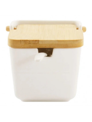 Банка Interos Grazie 280 мл з деревяною кришкою та ложкою