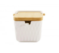 Банка Interos Grazie 280 мл з деревяною кришкою та ложкою