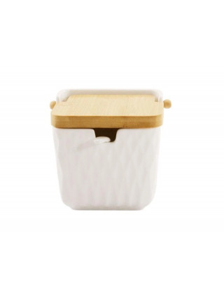 Банка Interos Grazie 280 мл з деревяною кришкою та ложкою