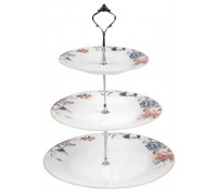 Фруктовниця 3-х ярусна Vittora Піони AURA,