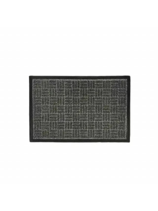 Килимок гумовий придверний Dariana Grass 60*90 см сірий