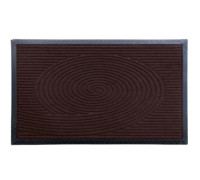 Килимок гумовий придверний Dariana MX 45*75 см коричневий