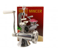 М'ясорубка механічна алюмінієва Zauberg 20 см 