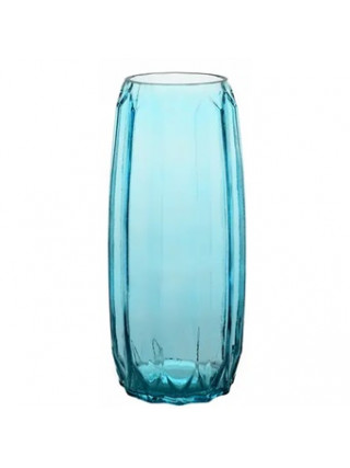 Ваза скляна Viva Sandy 27.5 см блакитний