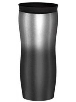 Чашка-термос 450 мл. Ardesto Metallic, нержавіюча сталь, чорний 