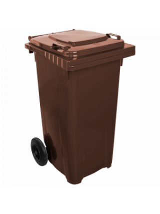 Бак сміттєвий для ТПВ 120 л. "Євро"  94*55*50 см (темно-коричневий)