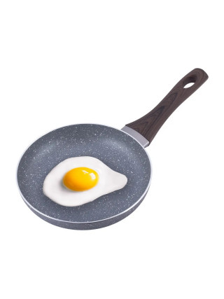 Сковорода Kamille d. 24 см, з мармуровим антипригарним покриттям з алюмінію