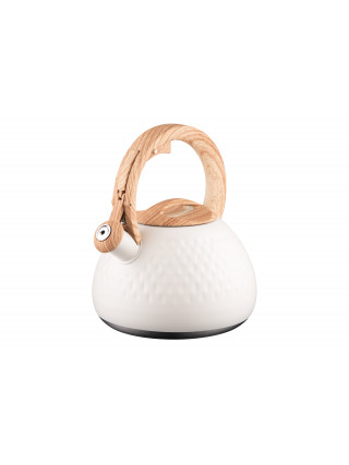 Чайник Ardesto Gemini, 2.5 л, бежевий, нержавіюча сталь